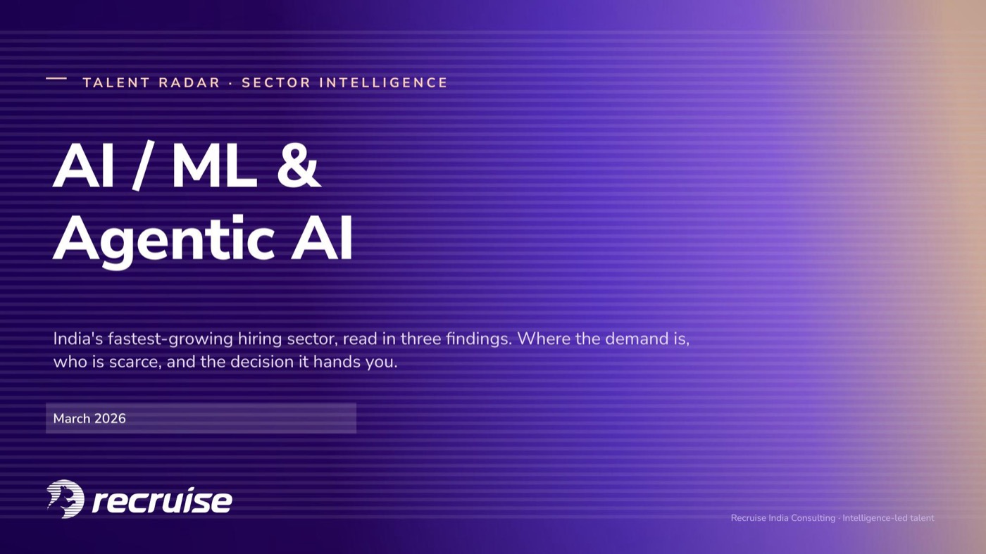 Talent Radar — AI/ML & Agentic AI, March 2026